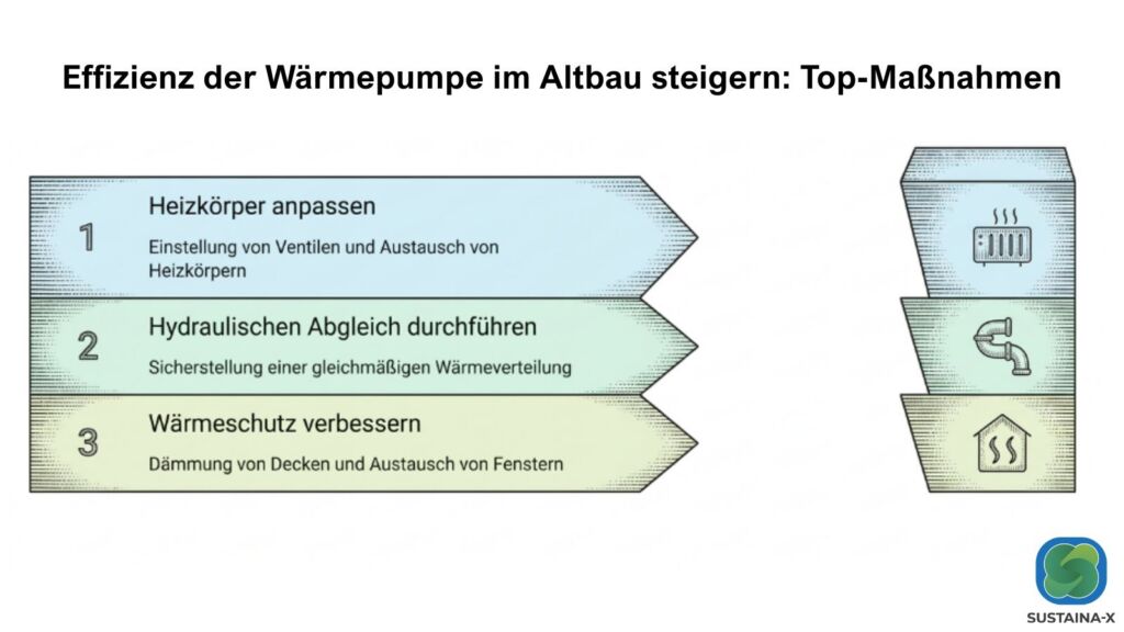 Optimierung der Wärmepumpe im Altbau